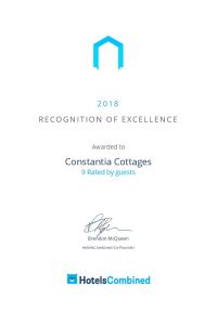 HotelCombined Constantia Cottages2019